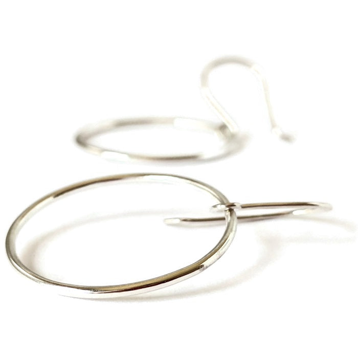 Sterling silver earrings from the Danare Designs studio