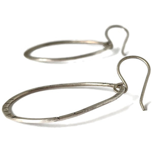 Sterling Silver Teardrop Earrings from Danare Designs